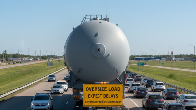 로이드민스터-포트 사스캐처원 구간, 초대형 화물 운송으로 교통 혼잡 예고