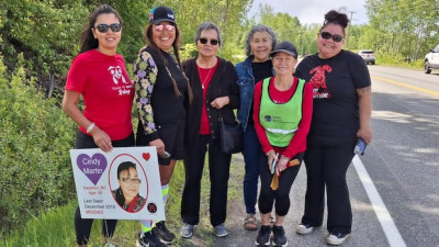 캐나다 '눈물의 고속도로' 따라 MMIWG2S 옹호 릴레이 계속