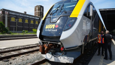 버밀리언, CN Prairie North Line 경유 VIA Rail 서비스 유치 제안 지지