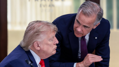 G7 정상회의서 트럼프-카니 전격 대화…中 전기차 수입 논의 의혹