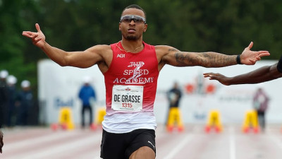 andre de grasse, 시즌 두 번째 200m 경기 20초 이내 우승