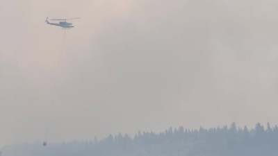 포트 심슨 산불, 주택 피해 없어... 일부 외곽 건물 손상