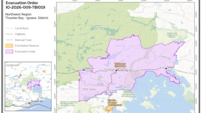 북서부 온타리오 산불 상황: 110건의 활성 산불
