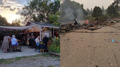 BC주 산불, 주택과 음악 공연장 집어삼켜... 순식간에 닥친 재앙