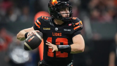 BC 라이언스 쿼터백 네이선 루크, CFL 9월 최고 선수 선정