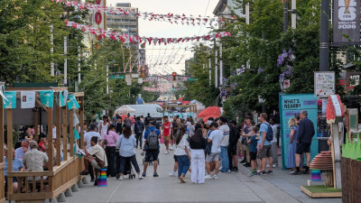 밴쿠버, 그랜빌 스트리트 보행자 거리 운영 종료…내년 재개 희망