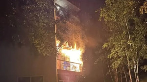브리티시컬럼비아 체트윈드 아파트 화재로 50명 가까운 이재민 발생
