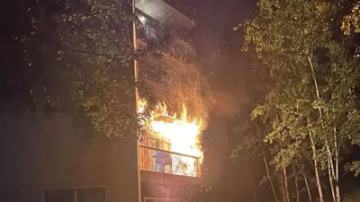브리티시컬럼비아 체트윈드 아파트 화재로 50명 가까운 이재민 발생
