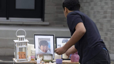 경찰 총격 사망 1주기 추모 롱괴이서 열려
