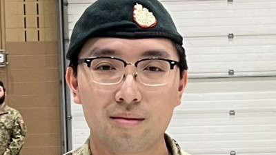 앨버타 CFB 웨인라이트서 순직한 부사장을 기리는 장례식