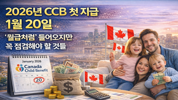 2026년 CCB 첫 지급 1월 20일… '월급처럼' 들어오지만 점검 필...