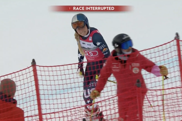 스키 여제 린지 본, 스위스 월드컵 활강 중 심한 충돌 사고… 경기 취소