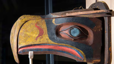 시애틀 시호크스 로고의 기원… BC주 원주민 전통 '변신 가면'이었다