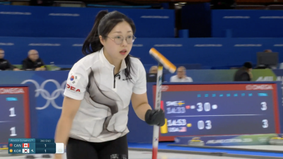 캐나다 컬링 믹스더블, 한국에 패하며 플레이오프 진출 좌절