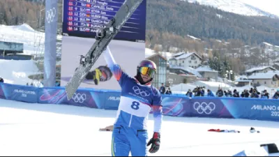스노보드 김상겸, 깜짝 은메달… 대한민국 '올림픽 통산 400호' 주인공 등극