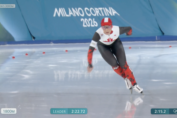 발레리 말테, 밀라노서 캐나다 첫 메달 획득… 스피드 스케이팅 동메달 쾌거