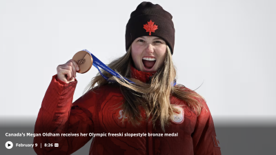 메건 올덤, 2026 동계올림픽 프리스타일 스키 슬로프스타일 동메달 획득