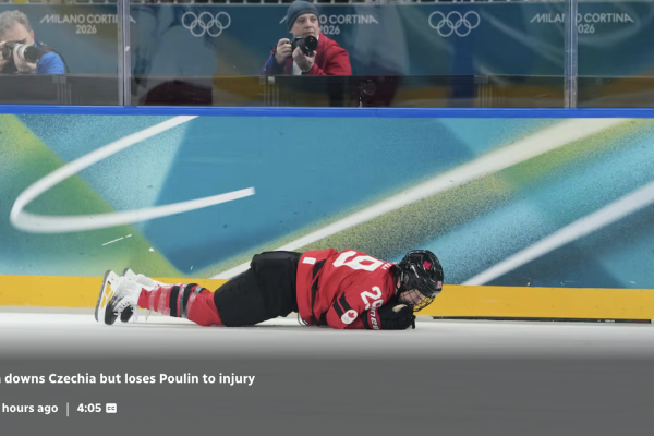 캐나다 여자 하키, 체코 5-1 대파했지만… '캡틴' 풀린 부상 악재