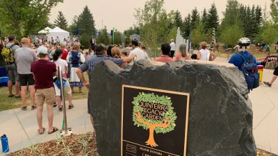 캘거리 추모 공원서 희생자 기리는 동판 도난… 유가족의 눈물 제발 돌려달라