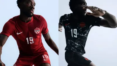단풍과 얼음의 조화… 2026 월드컵 빛낼 캐나다 축구 대표팀 새 유니폼 공개