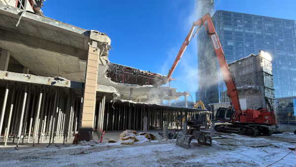 위니펙 포티지 애비뉴 서행 차선 규제… 재개발 공사 여파