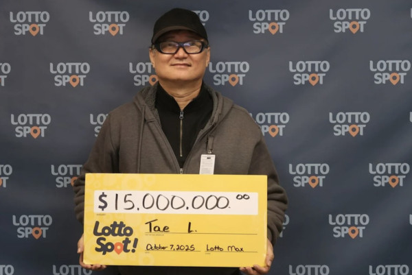 에드먼턴 남성, 1,500만 달러 로또맥스 잭팟… &#034;상상만 하던 일이 현실로&#034;