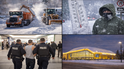 에드먼턴 시정·사회 종합 뉴스: 제설 75% 완료 및 '극한 추위' 대응 비상