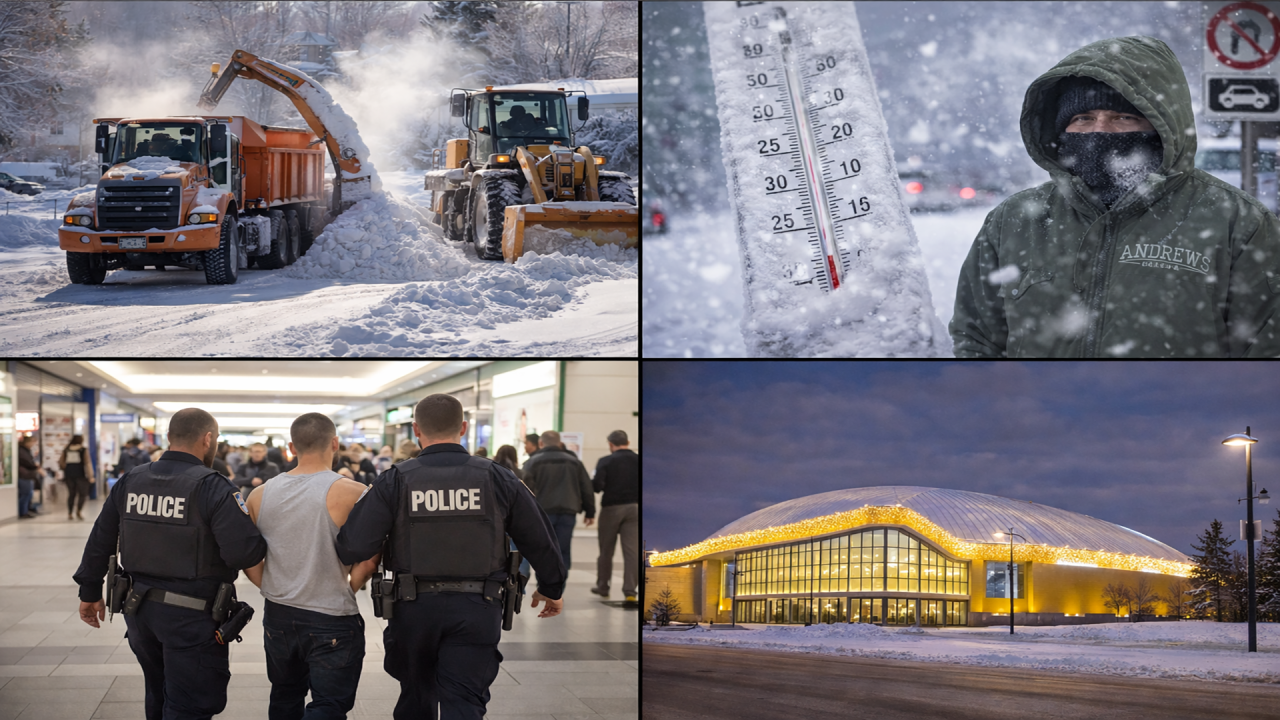 에드먼턴 시정·사회 종합 뉴스: 제설 75% 완료 및 '극한 추위' 대응 비상