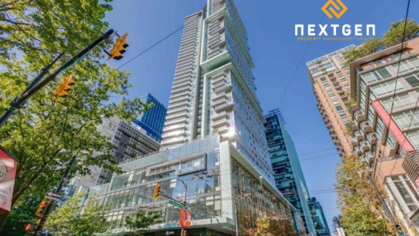 [렌트] [NextGen PM] Vancouver 다운타운 중심 | 깔끔한 1베드룸 + 덴 콘도 | 초역세권