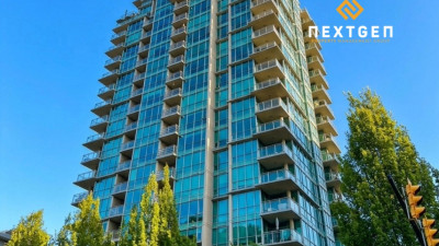 [렌트] [NextGen PM] North Vancouver 워터프론트 | 넓은 2베드룸 콘도 | 호텔 어메니티 이용