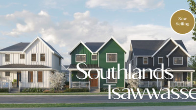 [매매] 유니스리 부동산 | 델타 신규분양 프로젝트: Southlands Tsawwassen