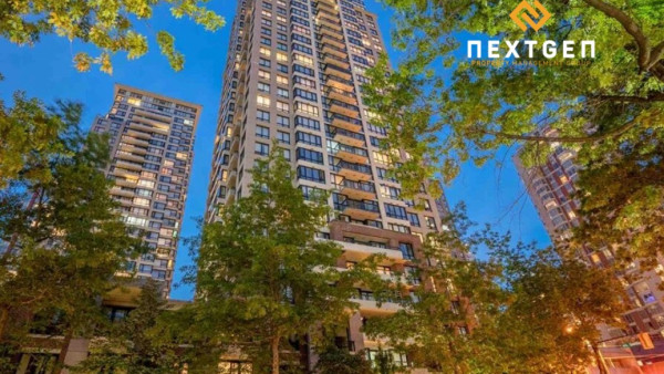 [렌트] [NextGen PM] Vancouver 다운타운 중심 | 깔끔한 1베드룸 + 덴 콘도 | 역세권