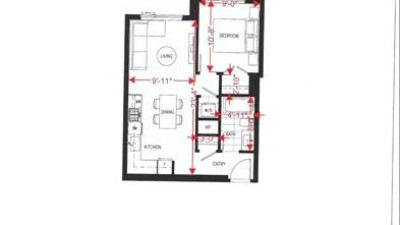 [렌트] [로히드] 에어컨을 겸비한 2024년 건축 1bed 1 Bath 고층 콘도 SOCO
