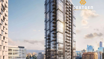 [렌트] [NextGen PM] Vancouver 다운타운 | 신축 1베드룸 + 덴 콘도 | 럭셔리 5성급 어매니티