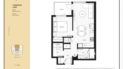 [렌트] (앤디킴부동산)코퀴 SOCO 콘도 1Bed+Den