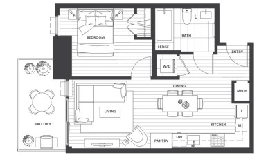 [렌트] 버나비 새콘도 1 bed 1 bath 세입자 구합니다.