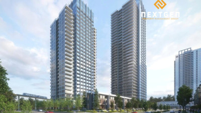 [렌트] [NextGen PM] Surrey City Centre 핵심 입지, 주니어 2베드룸 콘도 | 초역세권 | 뛰어난 생활 편의성