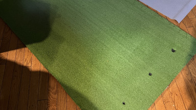 집/가라지 연습용 ZTECH 대형 골프 매트 (3x5 사이즈) 저렴하게 드려요.