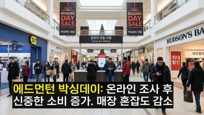 박싱데이 풍경의 변화, '줄 서기' 대신 '스마트 소비' 확산