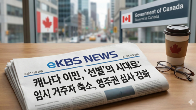 캐나다 이민 정책의 '현주소'… 무조건적 개방 끝났다, 이제는 '선별'의 시대