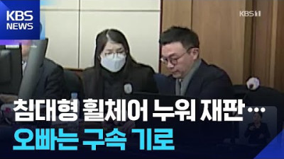 김건희 여사, 침대형 휠체어 누워 재판…오빠 김진우 구속영장 기각